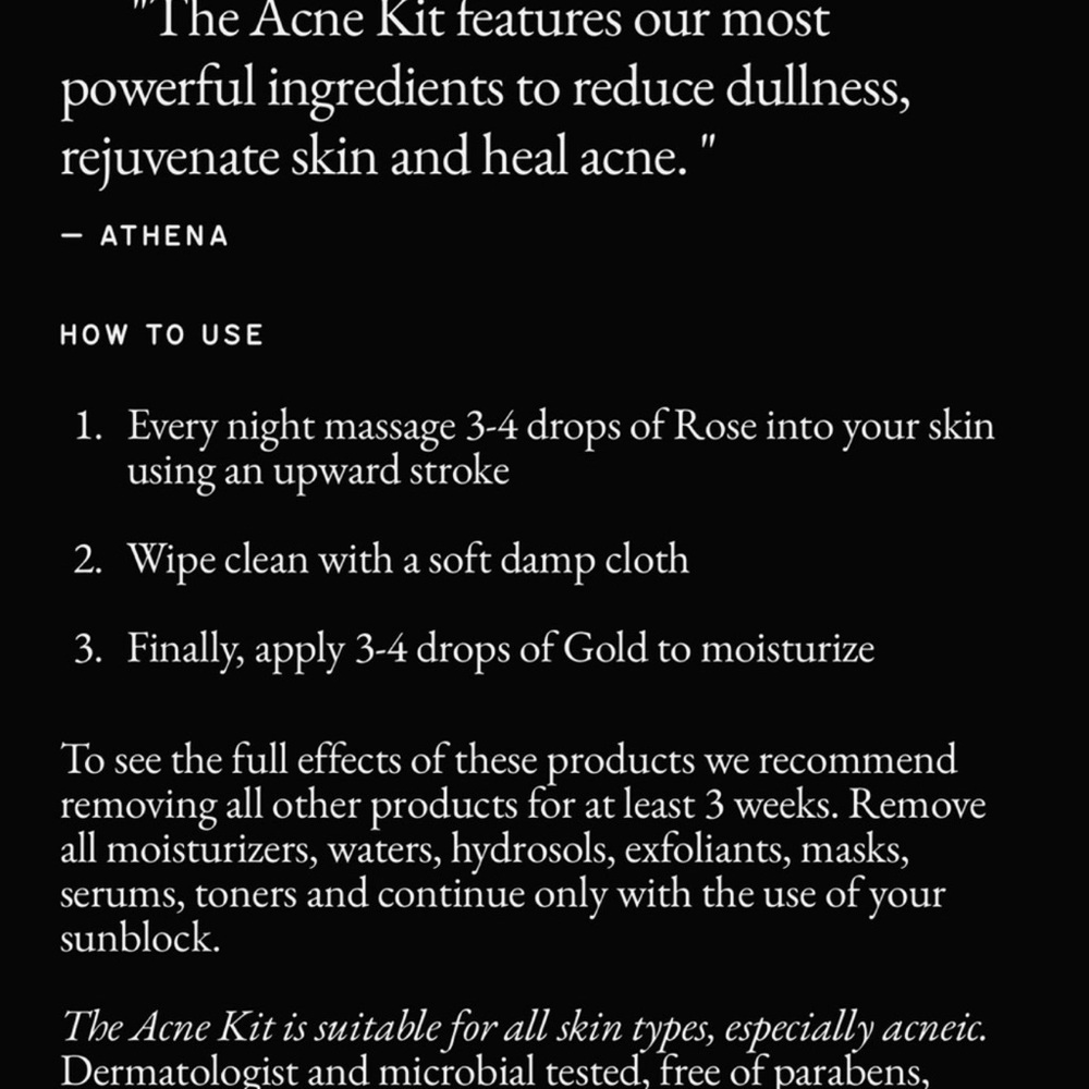 Monastery Gold Restorative Face Oil and Rose Cleansing Oil Set - Picture 3 of 4